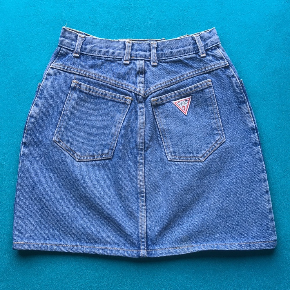Georges Marciano for Guess High Waist Jean Skirt